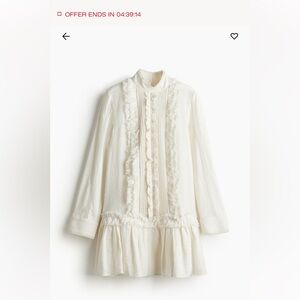 HM RUFFLED DRESS - XL - NWT